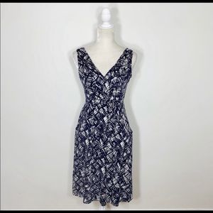 Fei abstract print dress from Anthropologie